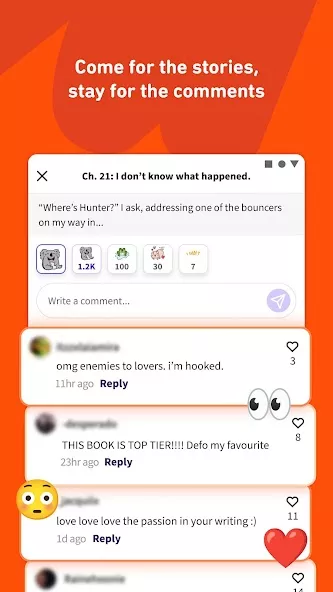 Wattpad screenshot