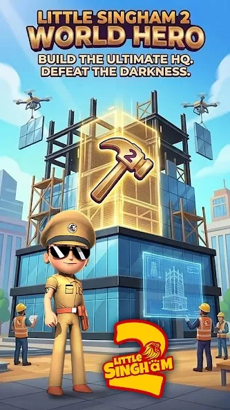 Little Singham 2: World Hero screenshot