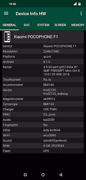 Device Info HW+ screenshot