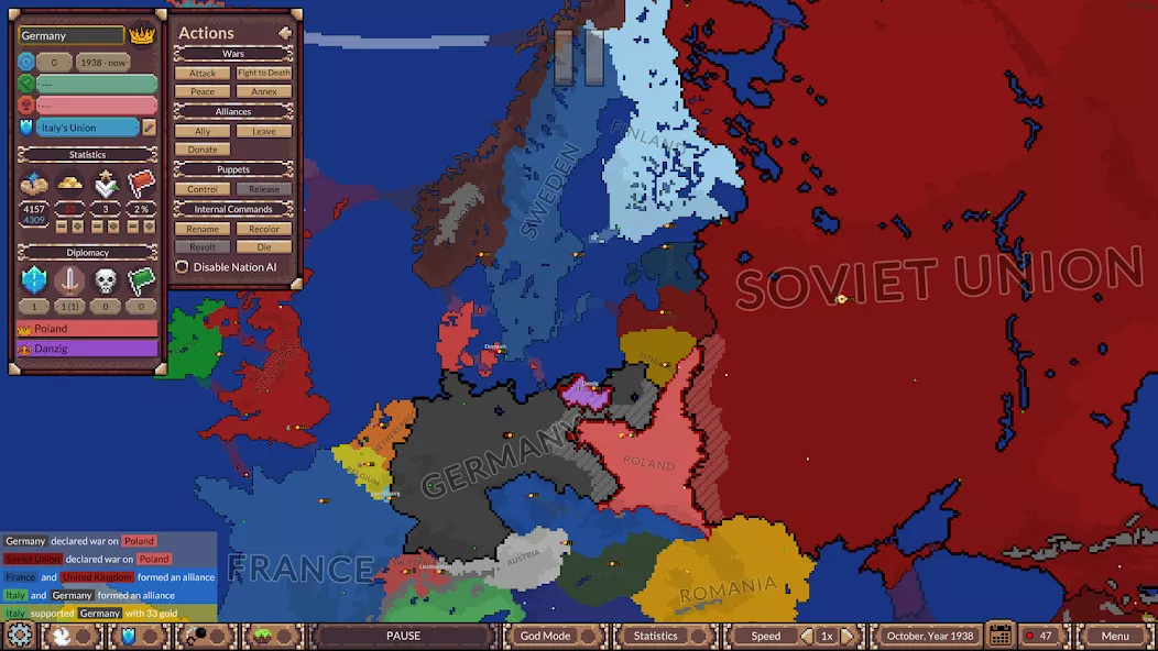 Ages of Conflict World War Sim screenshot