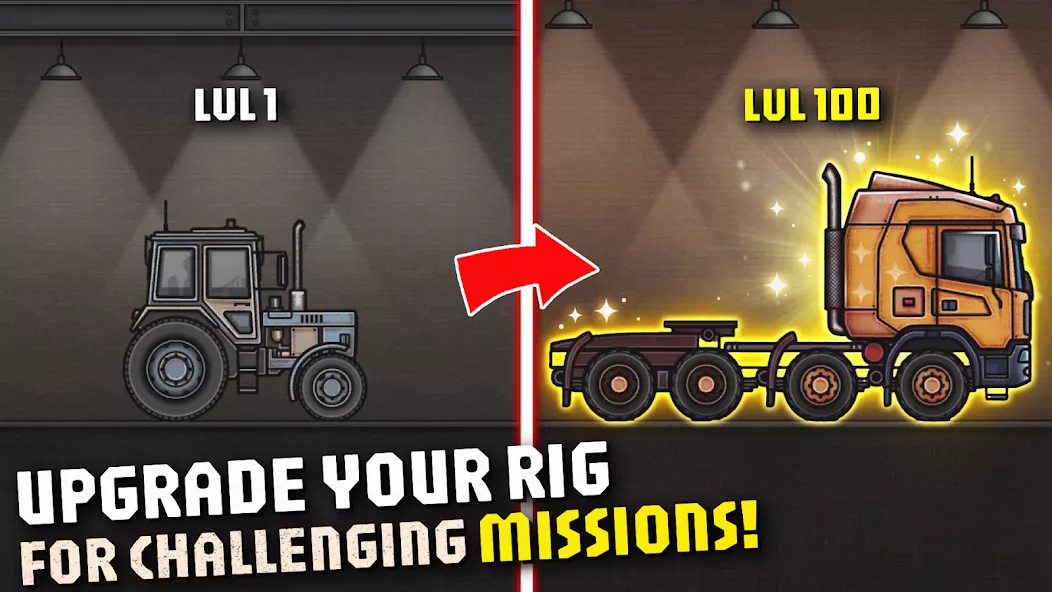 废土货运：锈迹卡车 screenshot