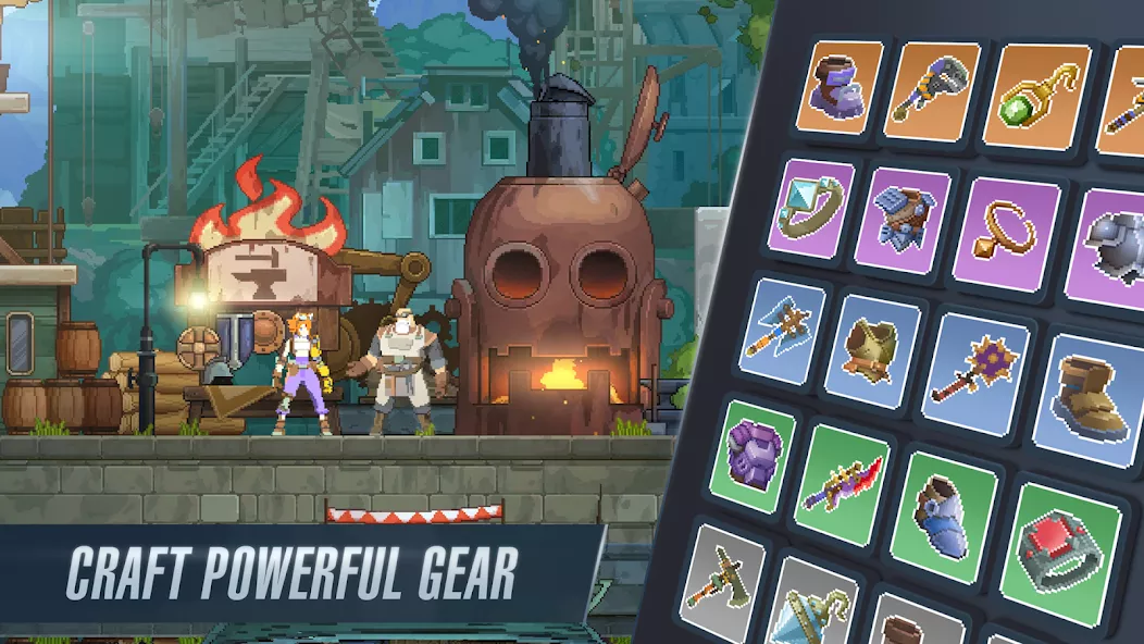 Driftfall: Pixel Action RPG screenshot