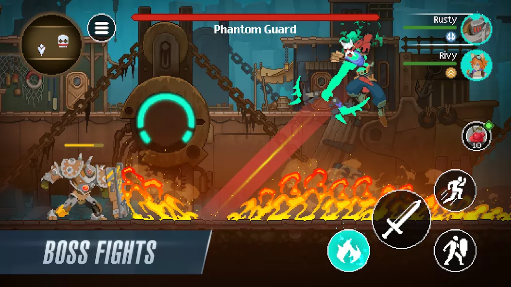 Driftfall: Pixel Action RPG screenshot