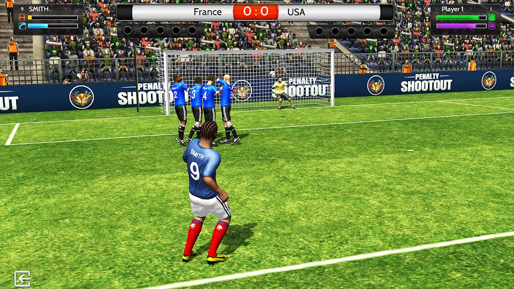 Penalty Shootout World Soccer screenshot