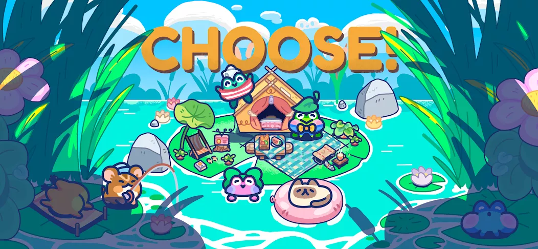 Pond Pals: Cozy Glamping Game screenshot