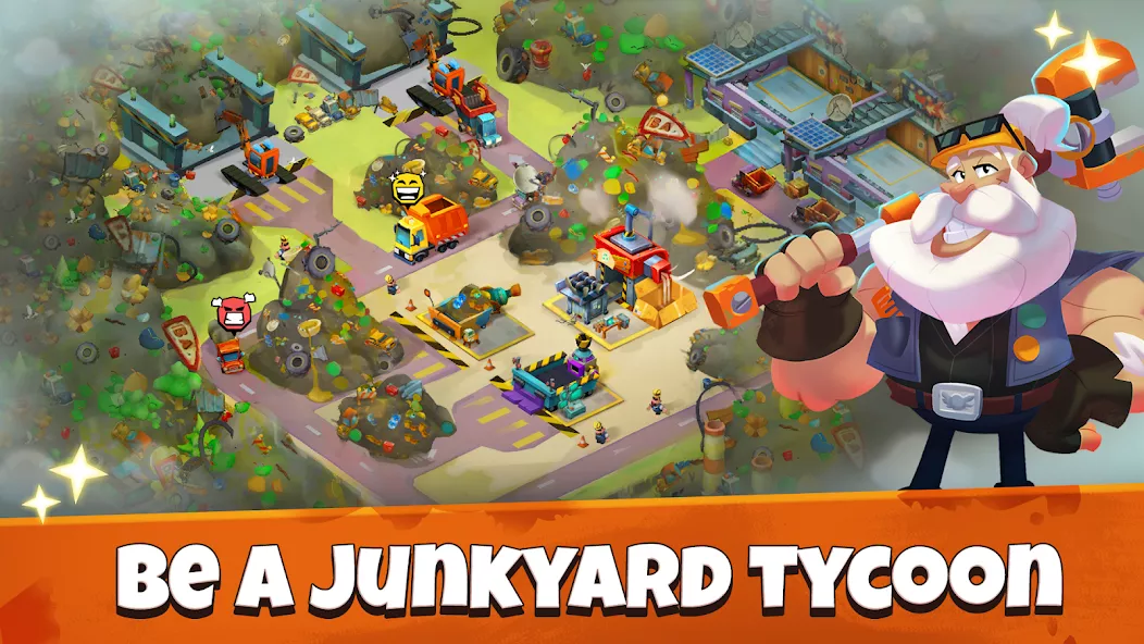 Idle Junkyard Tycoon：致富之路 screenshot