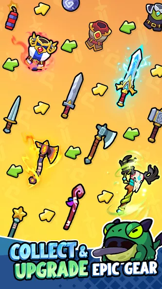 Backpack Legends Adventure RPG screenshot