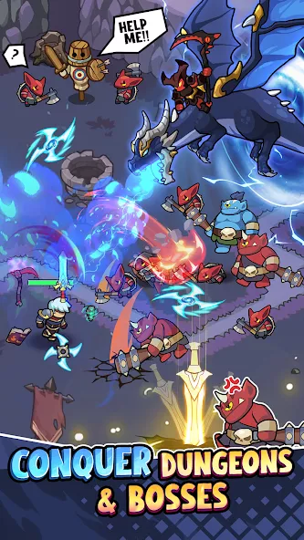 Backpack Legends Adventure RPG screenshot