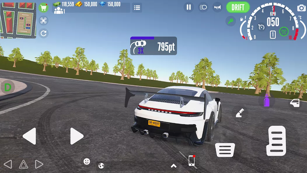 Drift Rivals：赛车游戏 screenshot